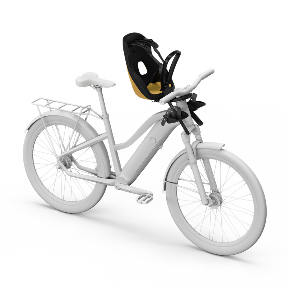 Fietsstoel Yepp Nexxt 2 Mini - Front Mount Burnished yellow Fietsstoel Yepp Nexxt 2 Mini - Front Mount Burnished yellow