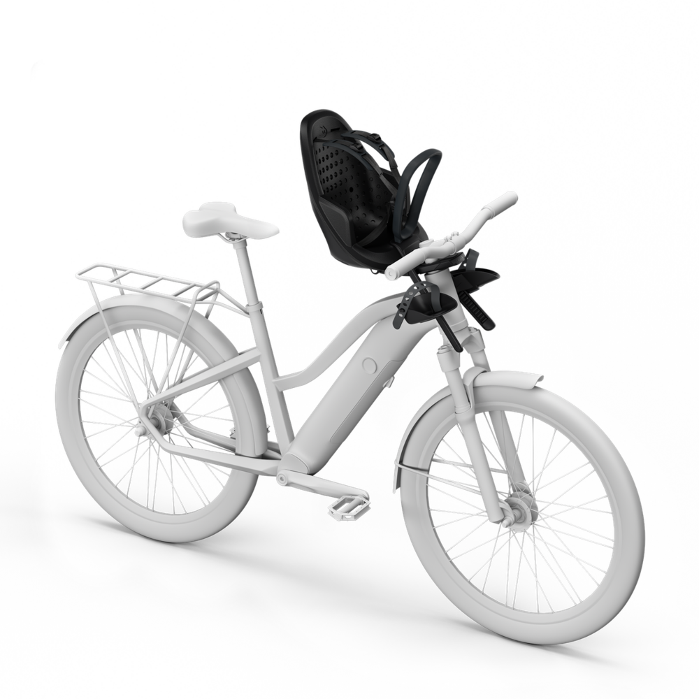 Fietsstoel Yepp 2 Mini- Front Mount Black Fietsstoel Yepp 2 Mini- Front Mount Black