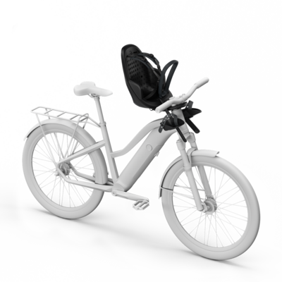Fietsstoel Yepp 2 Mini- Front Mount Black Fietsstoel Yepp 2 Mini- Front Mount Black