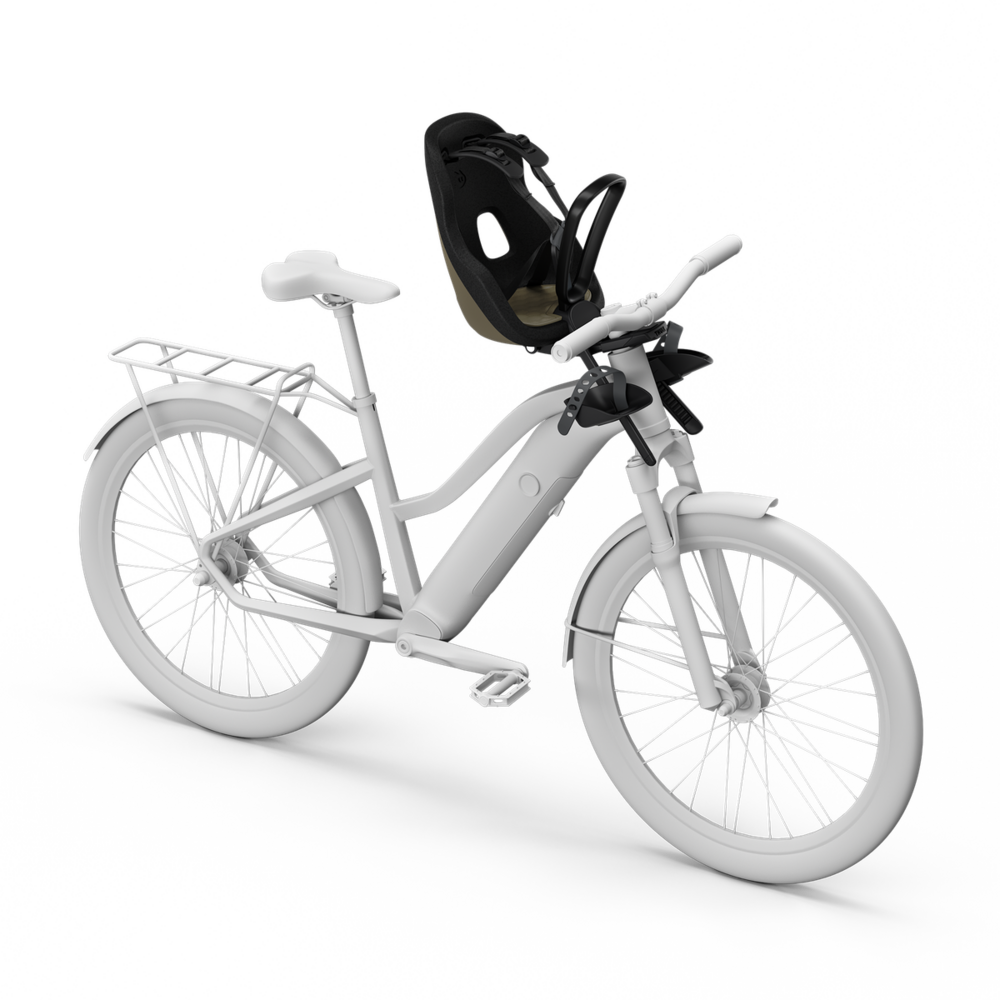 Fietsstoel Yepp Nexxt 2 Mini - Front Mount Deep khaki Fietsstoel Yepp Nexxt 2 Mini - Front Mount Deep khaki