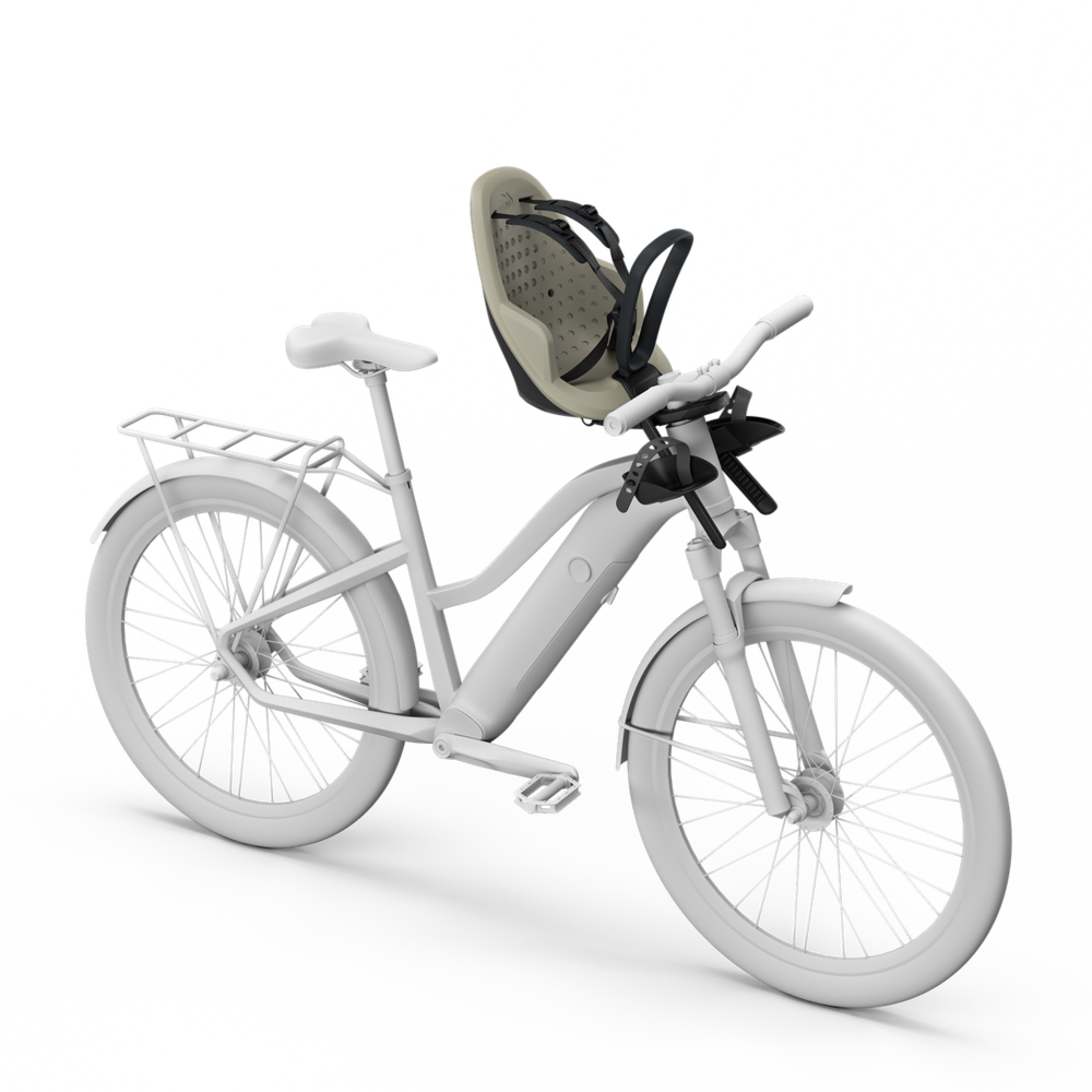 Fietsstoel Yepp 2 Mini- Front Mount Soft sand Fietsstoel Yepp 2 Mini- Front Mount Soft sand