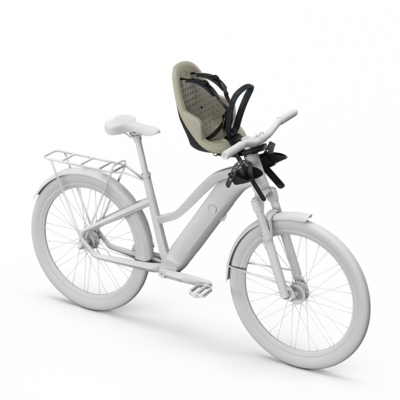Fietsstoel Yepp 2 Mini- Front Mount Soft sand Fietsstoel Yepp 2 Mini- Front Mount Soft sand