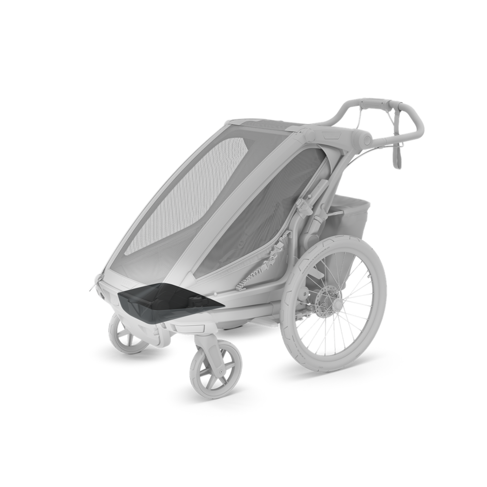 Fietskar accessoire Chariot vloermat Single