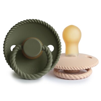 Rope 2-Pack - T1 - Latex 0-6m Croissant/Olive Rope 2-Pack - T1 - Latex 0-6m Croissant/Olive