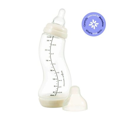S-fles natural 250ml Ivory S-fles natural 250ml Ivory