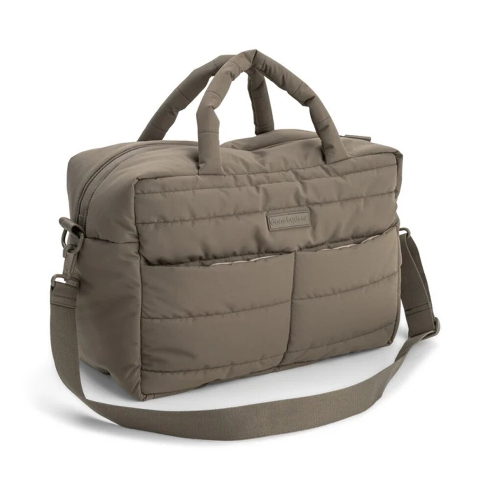 Quilted verzorgingstas Taupe