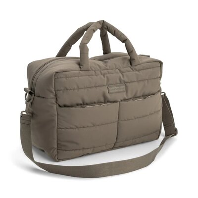 Quilted verzorgingstas Taupe
