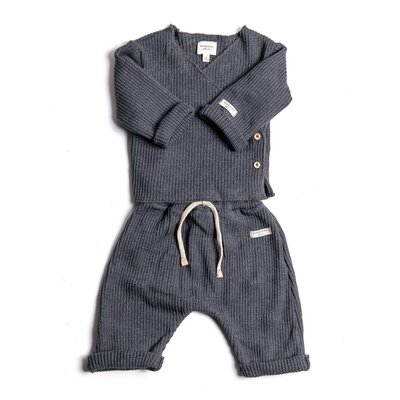 Twinset met gekruiste opening Aqua Twinset met gekruiste opening Aqua