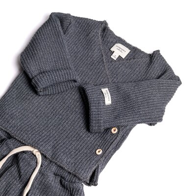 Twinset met gekruiste opening Aqua Twinset met gekruiste opening Aqua