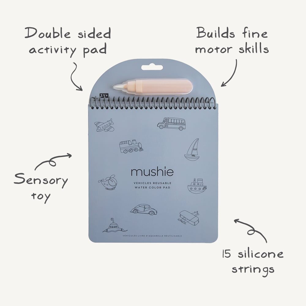 Reusable water color pad Vehicles