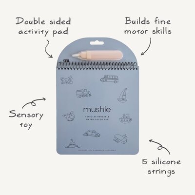 Reusable water color pad Vehicles