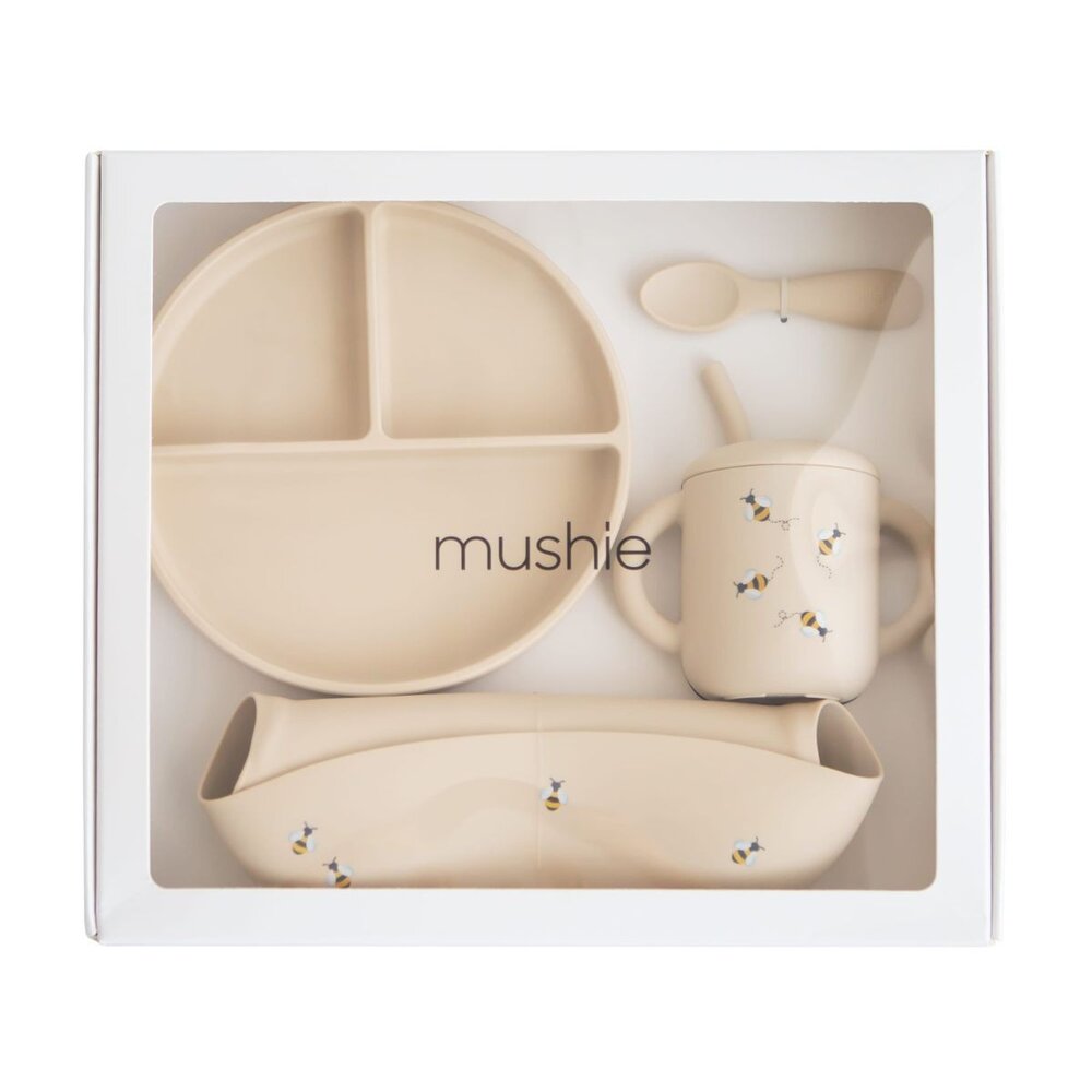 Giftbox - Peuter eetset Bees Giftbox - Peuter eetset Bees