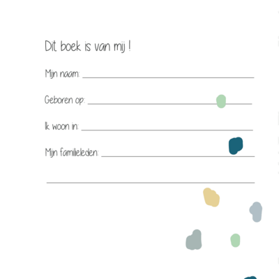 Vriendenboekje - Raket Vriendenboekje - Raket