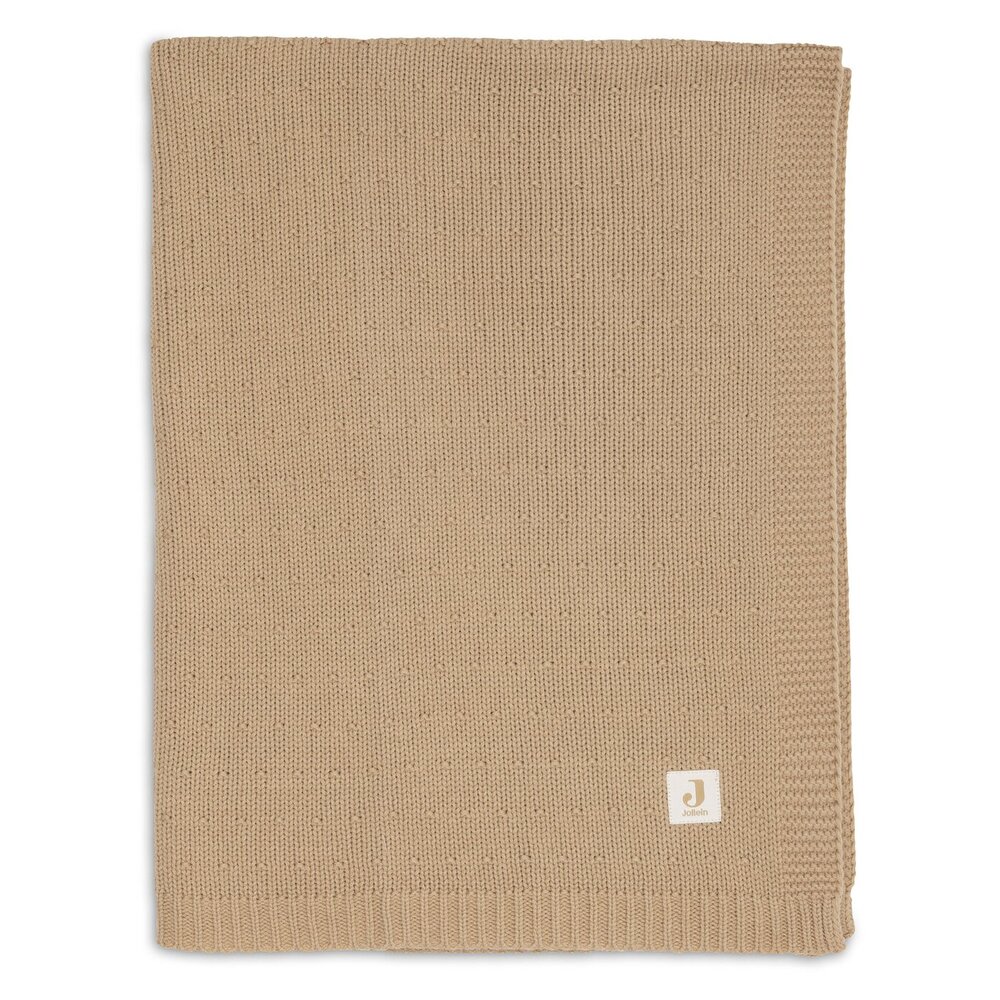 Deken Ledikant 100x150cm Sprinkle Knit Hazel