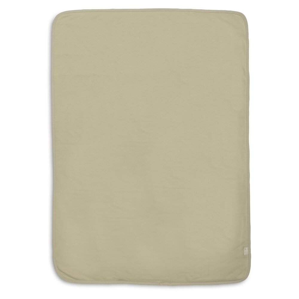 Deken Ledikant 100x150cm Basic Sherpa/Jersey Soft Matcha Deken Ledikant 100x150cm Basic Sherpa/Jersey Soft Matcha