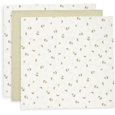 Hydrofiele Doek Small 70x70cm - 3 stuks Over the Moon Hydrofiele Doek Small 70x70cm - 3 stuks Over the Moon
