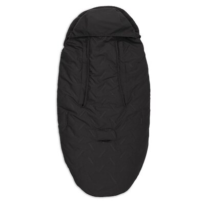 Voetenzak buggy/kinderwagen Embossed Nearly black