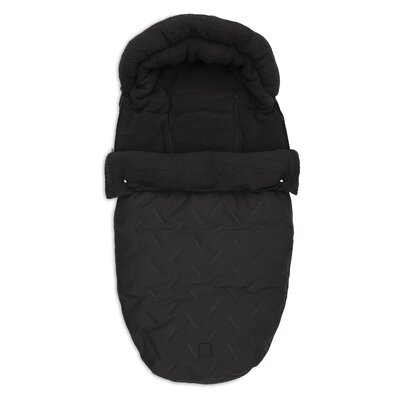 Voetenzak buggy/kinderwagen Embossed Nearly black