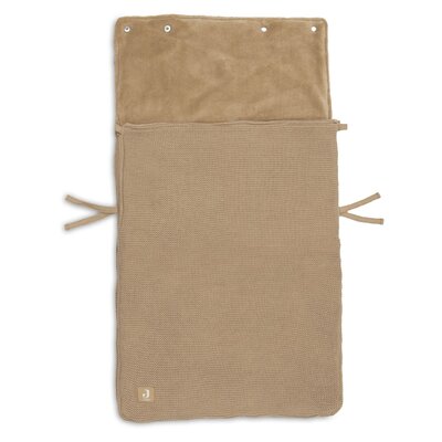 Voetenzak groep 0+ 3/5 punts gordel Basic Knit Hazel