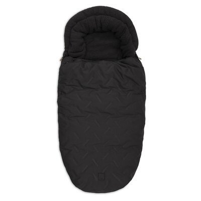 Voetenzak buggy/kinderwagen Embossed Nearly black