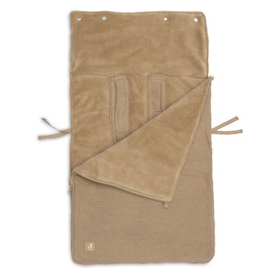 Voetenzak groep 0+ 3/5 punts gordel Basic Knit Hazel