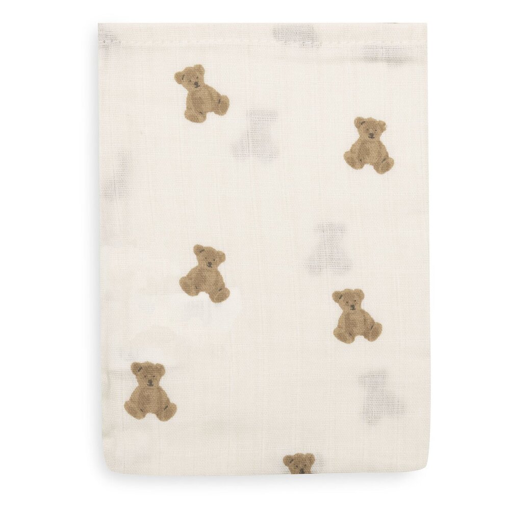Hydrofiel Washandje 15x20cm - 3 stuks Mini Teddy Bear Hydrofiel Washandje 15x20cm - 3 stuks Mini Teddy Bear