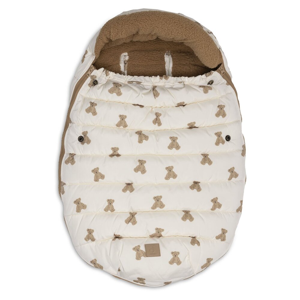 Voetenzak groep 0+ 3/5 punts Puffed Mini Teddy Bear