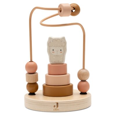 Houten Spiraal Alpaca Paco