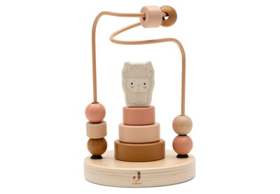 Houten Spiraal Alpaca Paco
