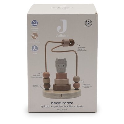 Houten Spiraal Alpaca Paco