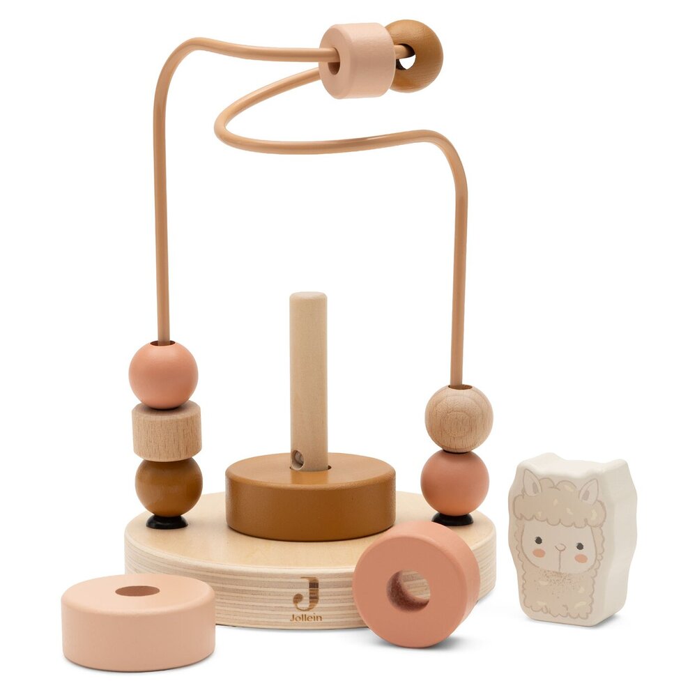 Houten Spiraal Alpaca Paco