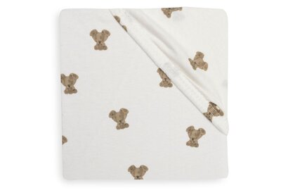Hoeslaken Jersey 70/75x140/150cm Mini Teddy Bear Hoeslaken Jersey 70/75x140/150cm Mini Teddy Bear