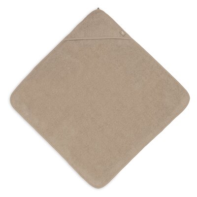 Badcape Badstof 75x75cm Milky Coffee