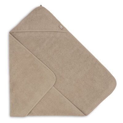 Badcape Badstof 75x75cm Milky Coffee