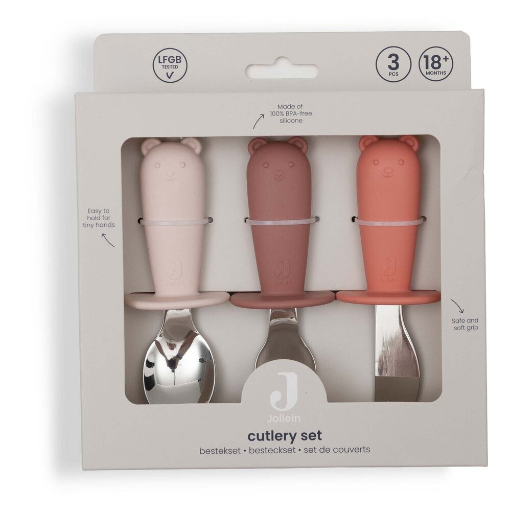 Bestekset Siliconen Blush Shades