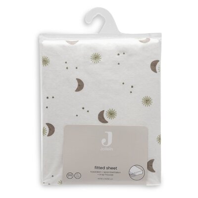 Hoeslaken Jersey 40/50x80/90cm Over the Moon Hoeslaken Jersey 40/50x80/90cm Over the Moon