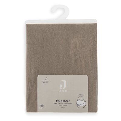 Hoeslaken Boxmatras Jersey Ø95cm Milky Coffee Hoeslaken Boxmatras Jersey Ø95cm Milky Coffee