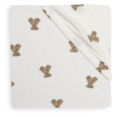 Hoeslaken Jersey 60x120cm Mini Teddy Bear Hoeslaken Jersey 60x120cm Mini Teddy Bear