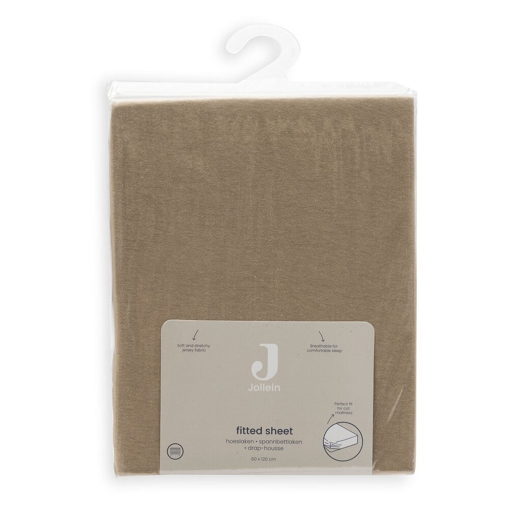 Hoeslaken Jersey 60x120cm Hazel Hoeslaken Jersey 60x120cm Hazel