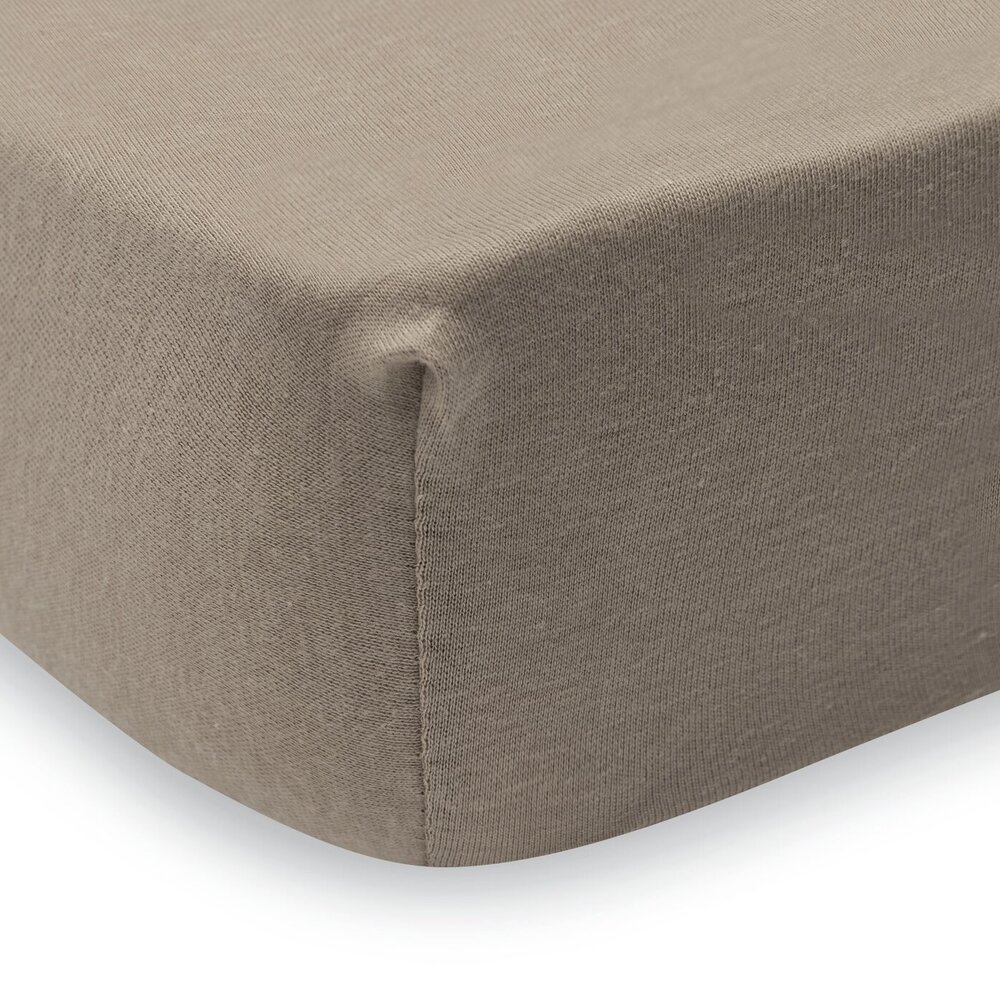 Hoeslaken Boxmatras Jersey Ø95cm Milky Coffee Hoeslaken Boxmatras Jersey Ø95cm Milky Coffee