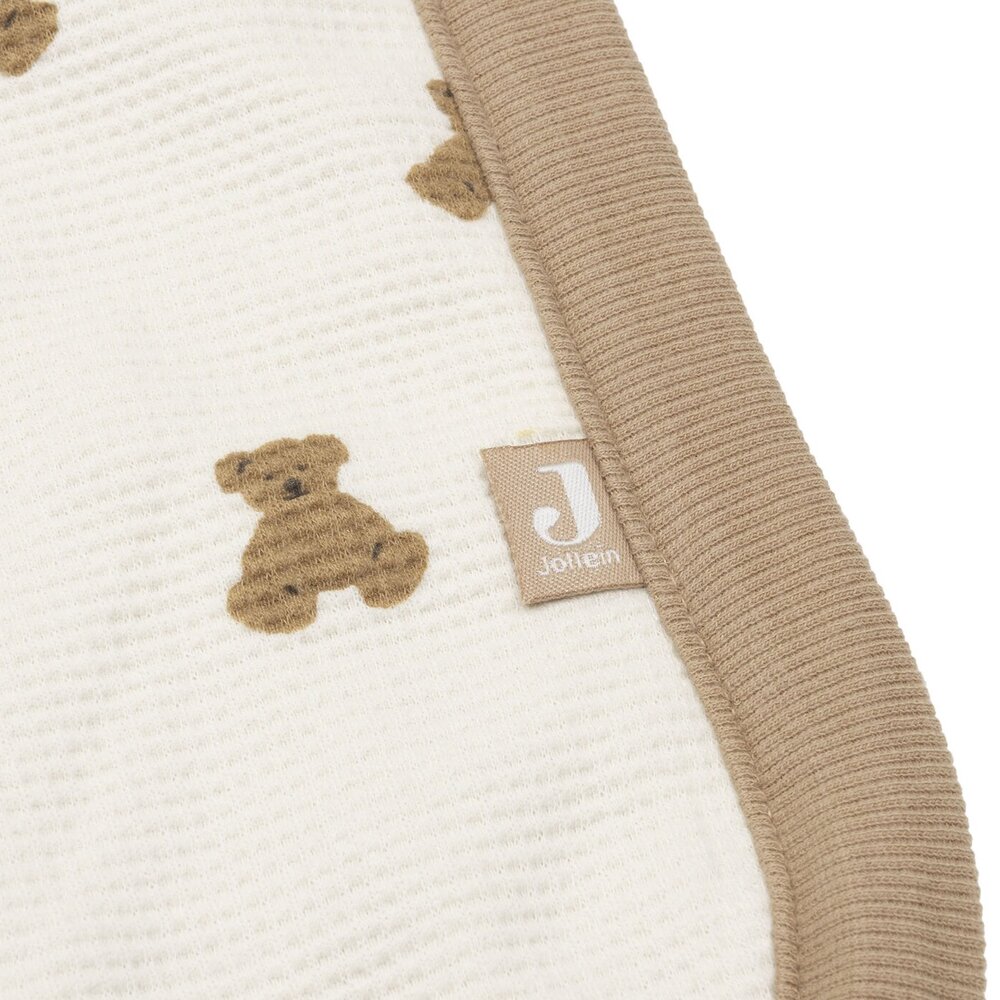 Deken Wieg 75x100cm Mini Teddy Bear Little Waffle Deken Wieg 75x100cm Mini Teddy Bear Little Waffle