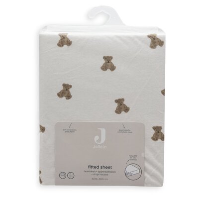 Hoeslaken Jersey 40/50x80/90cm Mini Teddy Bear Hoeslaken Jersey 40/50x80/90cm Mini Teddy Bear