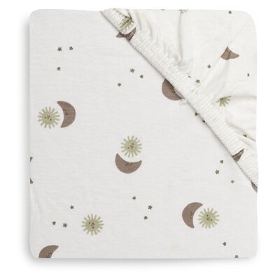 Hoeslaken Jersey 60x120cm Over the Moon Hoeslaken Jersey 60x120cm Over the Moon