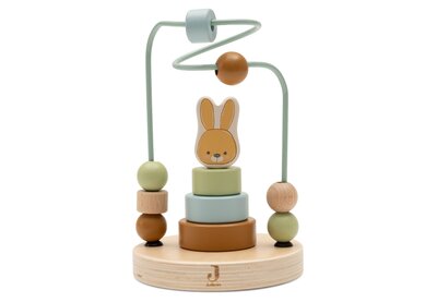 Houten Spiraal Bunny Luz