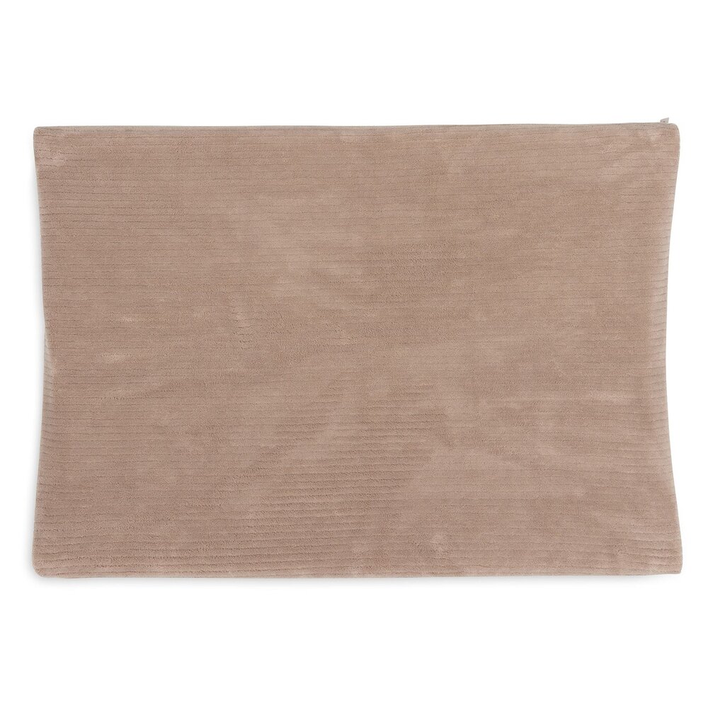 Aankleedkussenhoes 50x70cm Cloudy Rib Milky Coffee Aankleedkussenhoes 50x70cm Cloudy Rib Milky Coffee