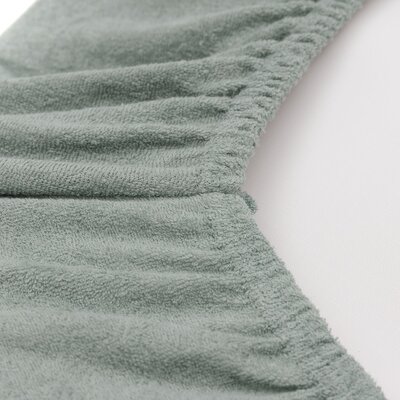 Aankleedkussenhoes Badstof 50x70cm- 2 Stuks Sea Green Ivory Aankleedkussenhoes Badstof 50x70cm- 2 Stuks Sea Green Ivory