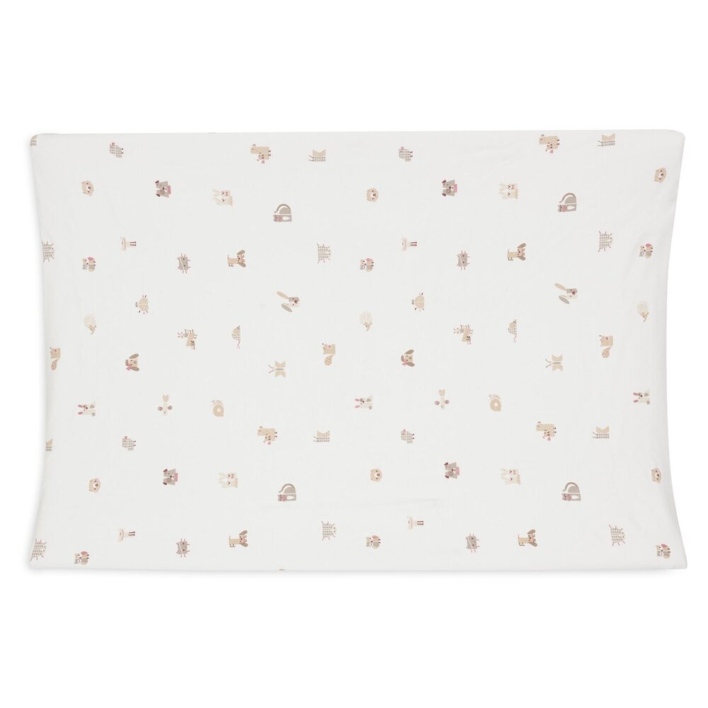 Aankleedkussenhoes Jersey 50x70cm Animal friends Aankleedkussenhoes Jersey 50x70cm Animal friends