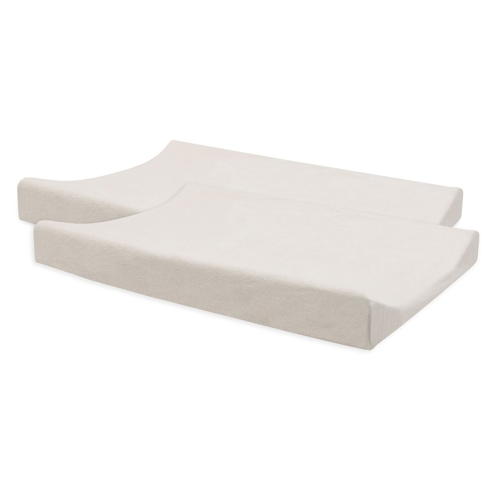 Aankleedkussenhoes Badstof 50x70cm - 2 Stuks Oatmeal Aankleedkussenhoes Badstof 50x70cm - 2 Stuks Oatmeal