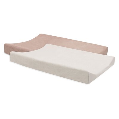 Aankleedkussenhoes Badstof 50x70cm - 2 Stuks Wild Rose Ivory Aankleedkussenhoes Badstof 50x70cm - 2 Stuks Wild Rose Ivory