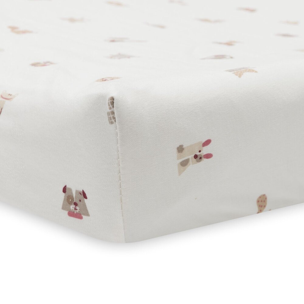 Aankleedkussenhoes Jersey 50x70cm Animal friends Aankleedkussenhoes Jersey 50x70cm Animal friends